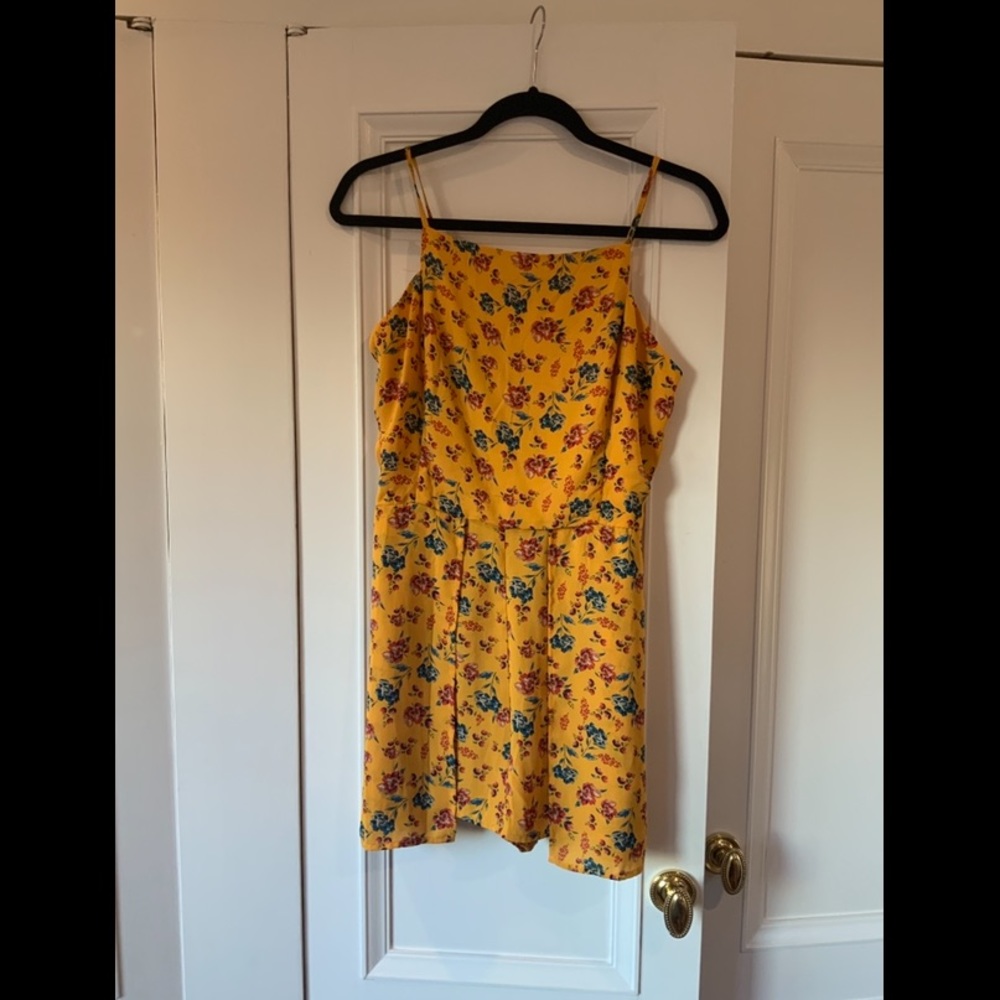 Yellow Floral Dress | NWT